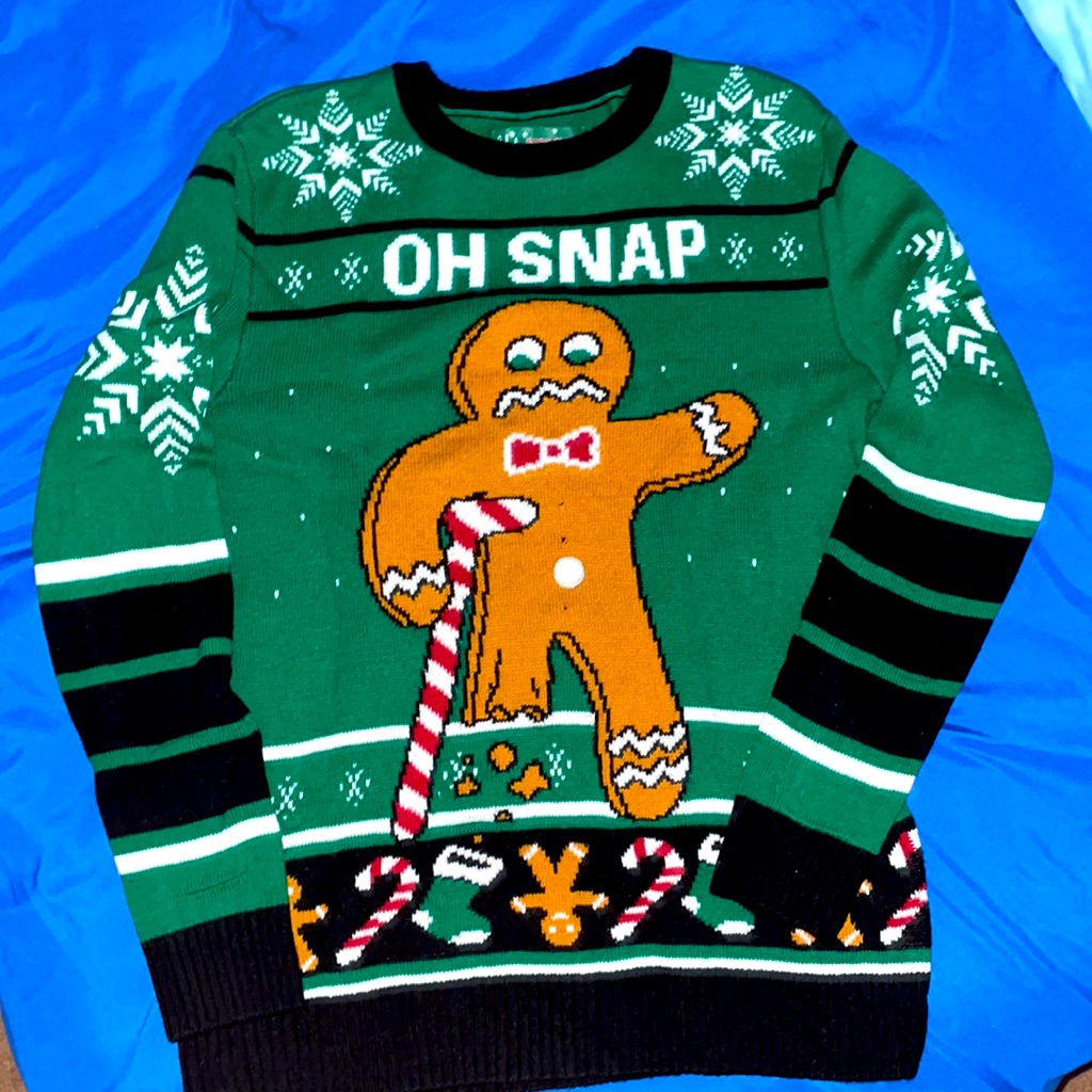 Christmas Sweater Gingerbread Shirt